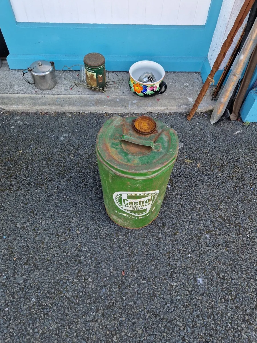 Vintage Castrol Oil Drum - Image 4