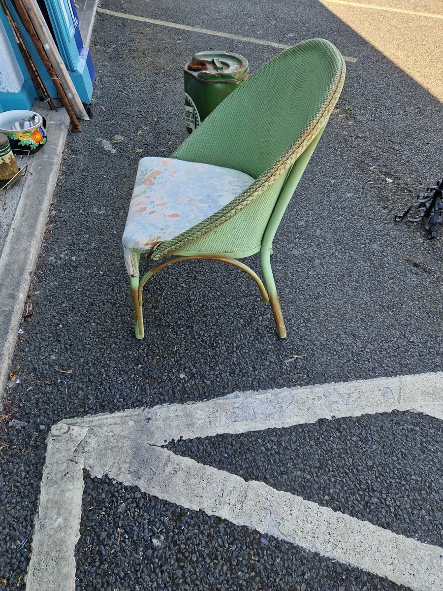 Vintage Lloyd Loom Sirrom Chair - Image 3