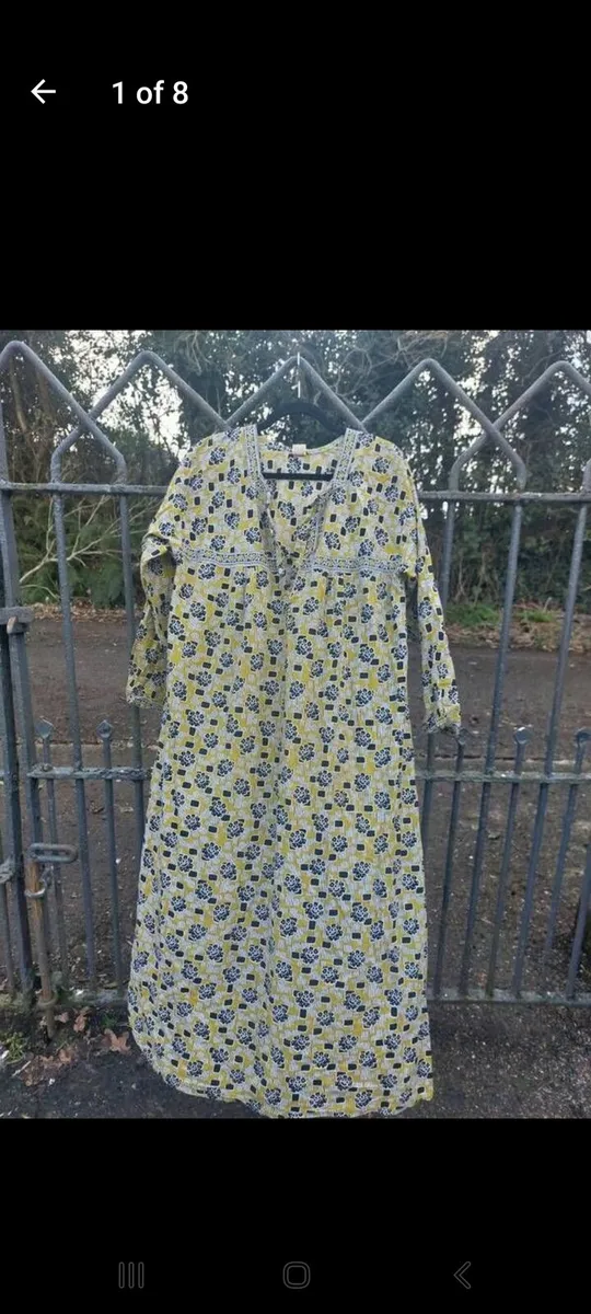 Vintage 100% cotton loungewear dress (free post) - Image 1