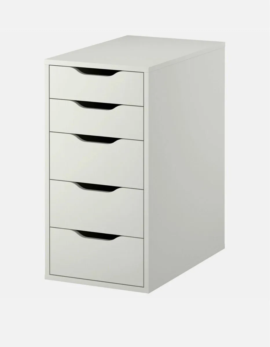 Office Desk & Drawers - Image 2