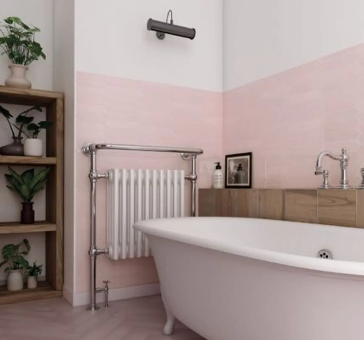 Spanish pink wall tiles - Image 4
