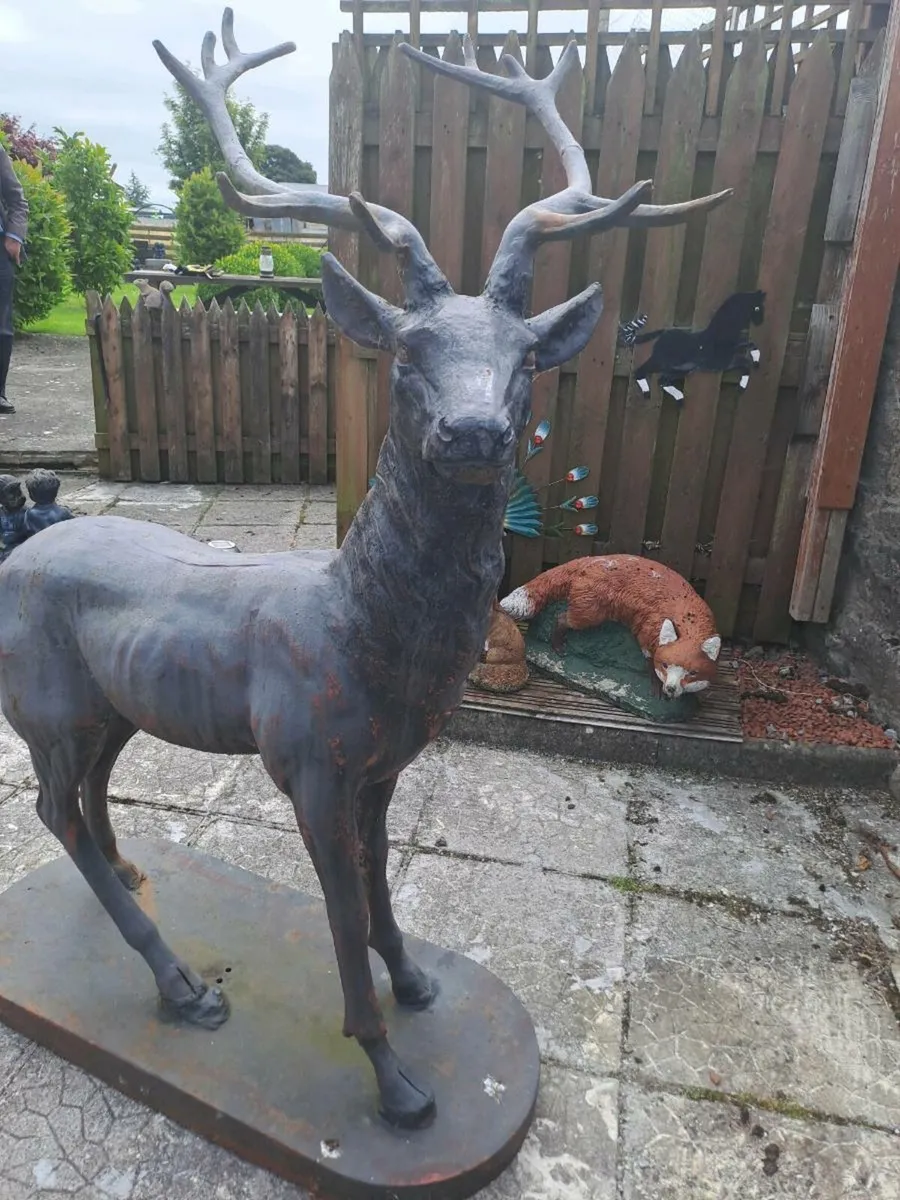 Cast Iron stag - Image 2