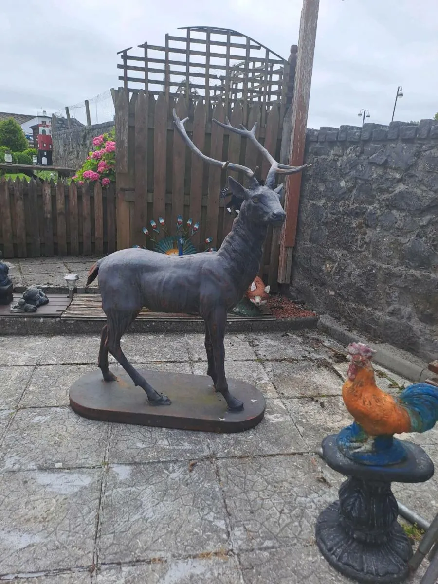Cast Iron stag - Image 4