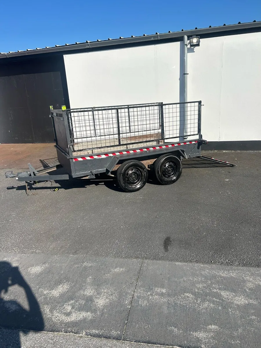8”2 x4”2 ft Bradley braked double axle - Image 1