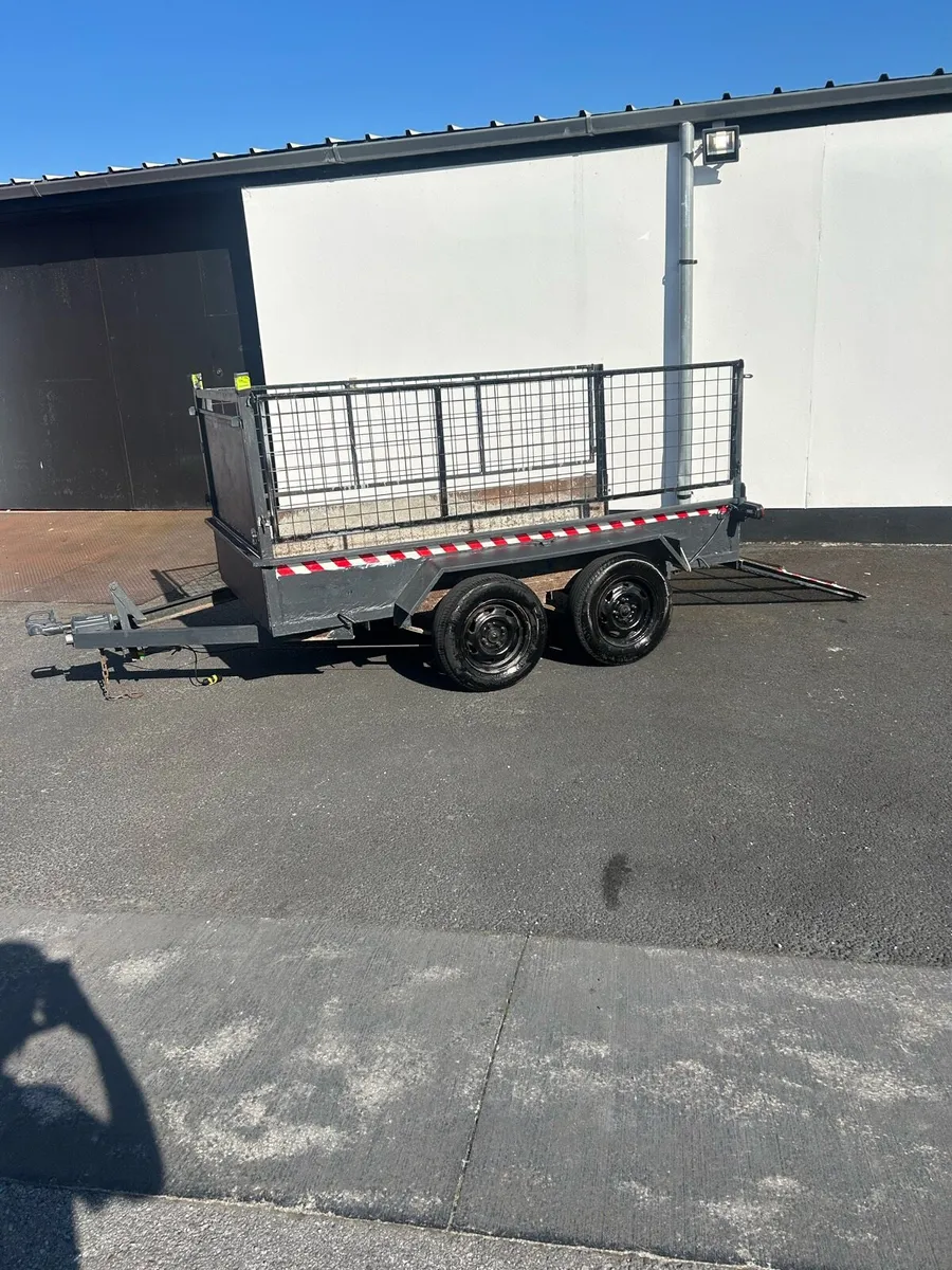 8”2 x4”2 ft Bradley braked double axle - Image 2