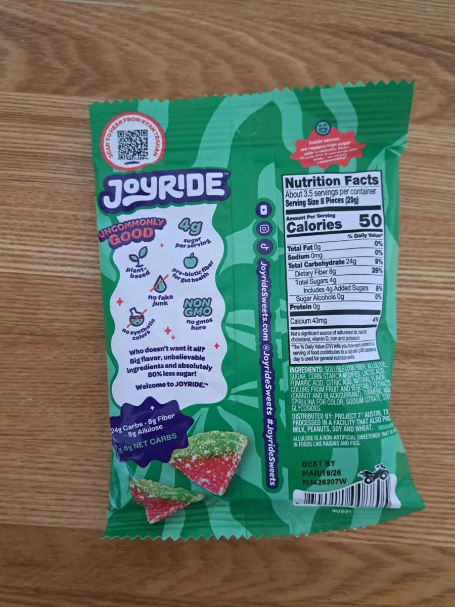 Ryan Thrahan Joyride Candy: Sour Watermelon Wedges - Image 2