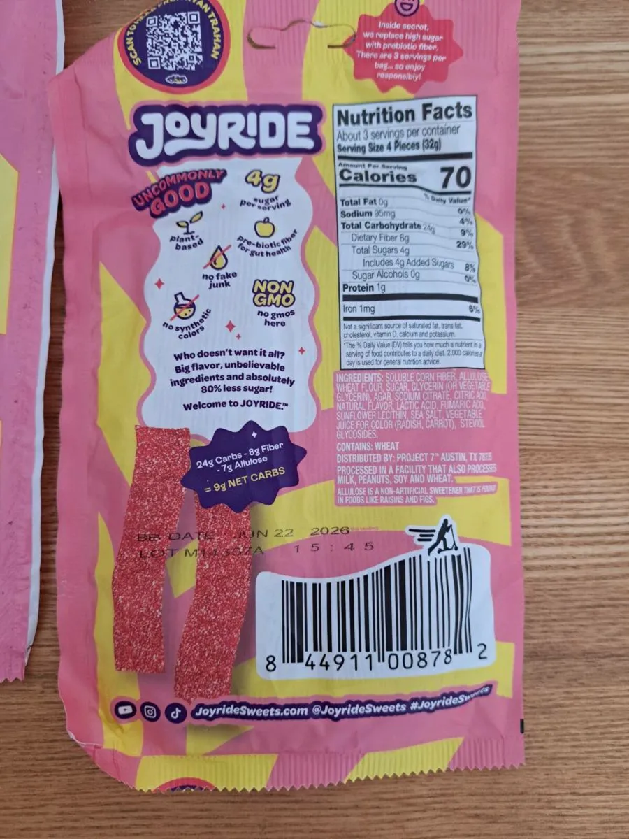 Ryan Thrahan Joyride : Sour  Lemonade Strips - Image 2