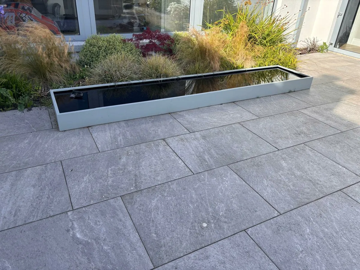 Modern Aluminum Water Feature - Image 1