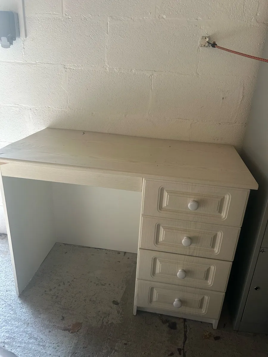 Desk with drawers
