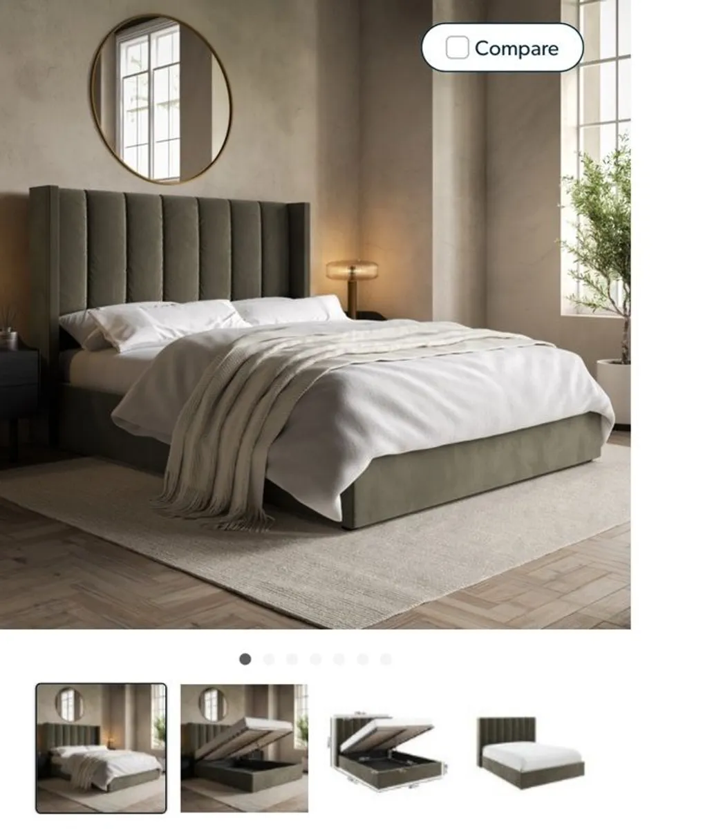 King Size Ottoman bed- Price Negotiable - Image 2
