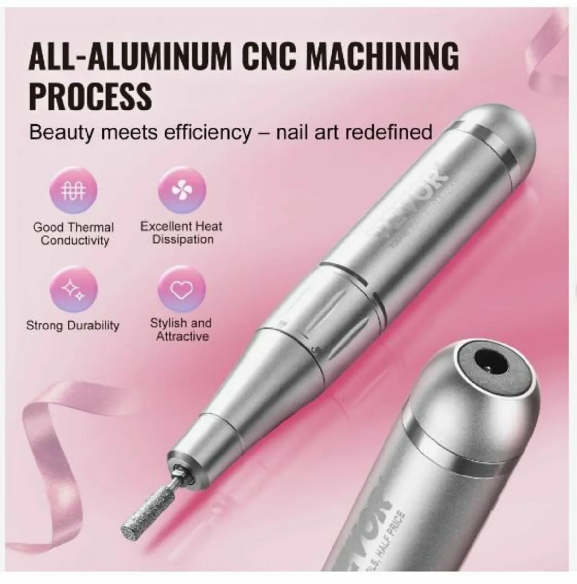 Electric Rechargeable Nail Drill 35000RPM - Image 2