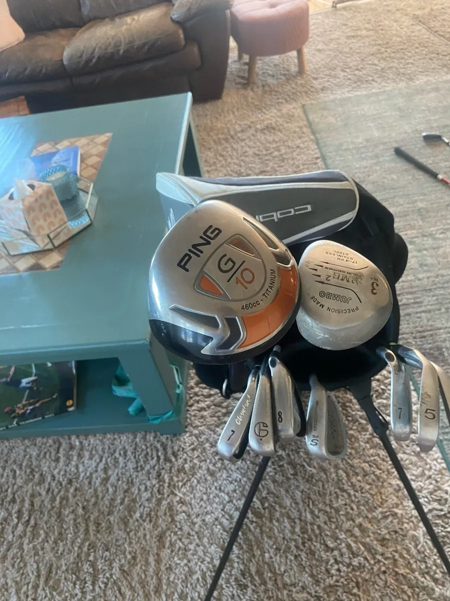 Golf bag hole set and golf bag - Image 3