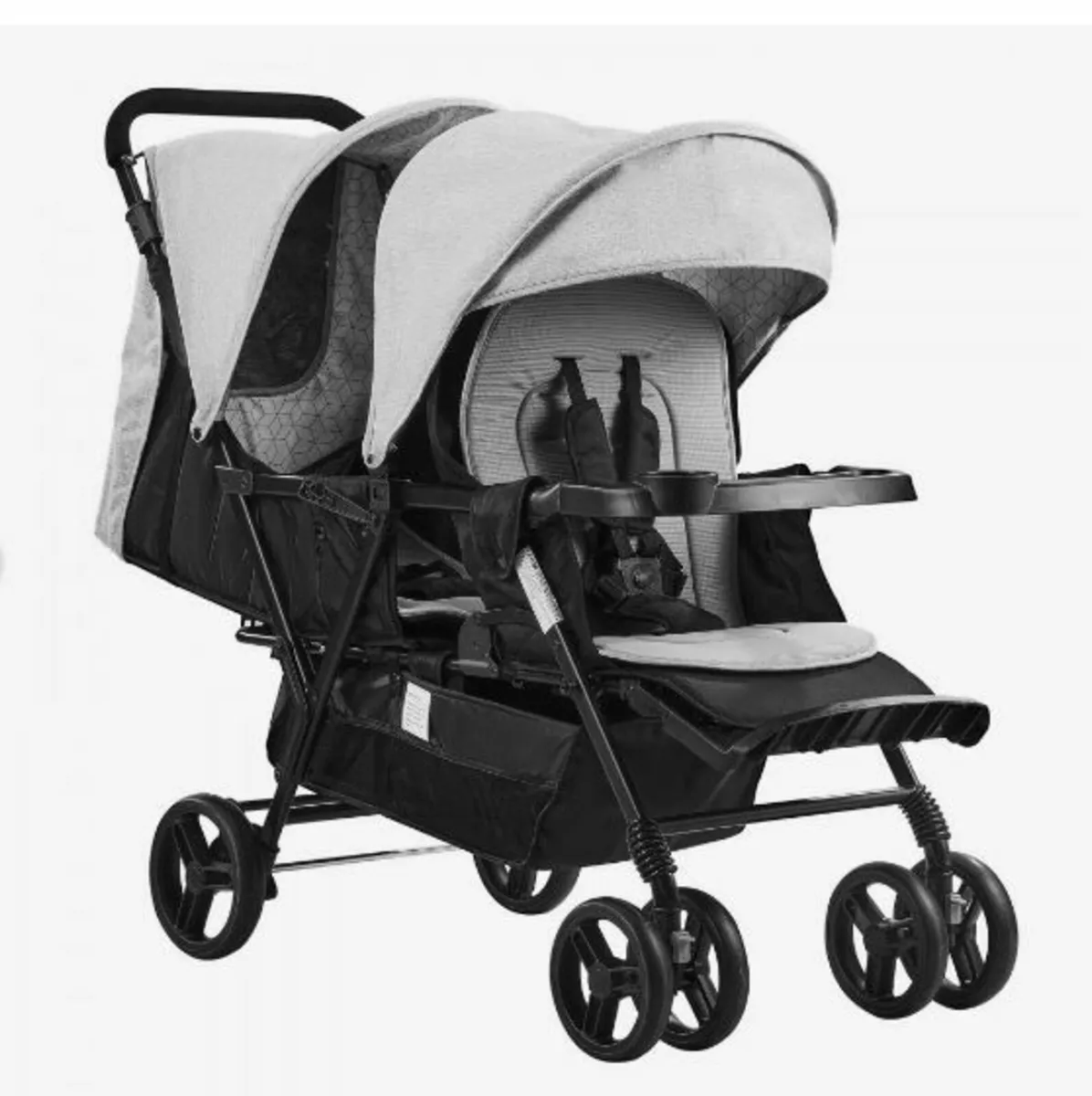 Double Stroller Foldable Lightweight - Image 1