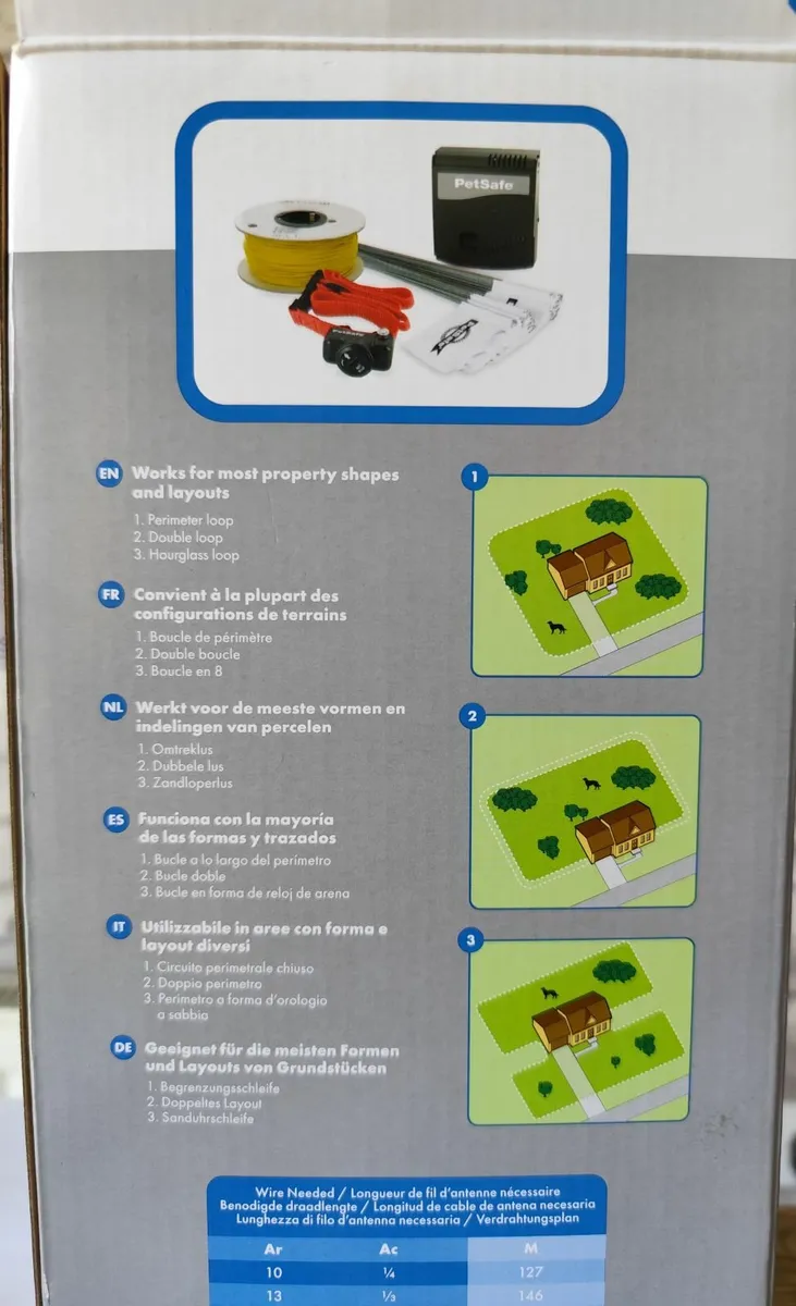 Pet safe ground fence (new in box) - Image 1