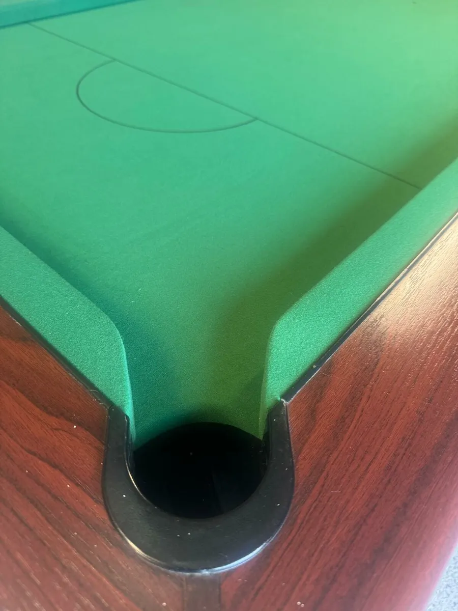 6x3 slate bed pool table - Image 4