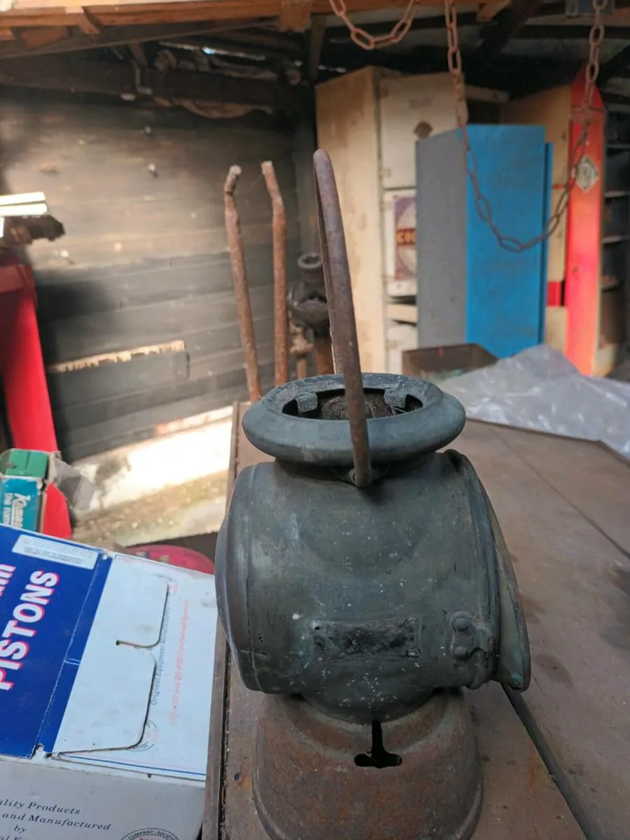 Brass/Steel Lamp - Image 2