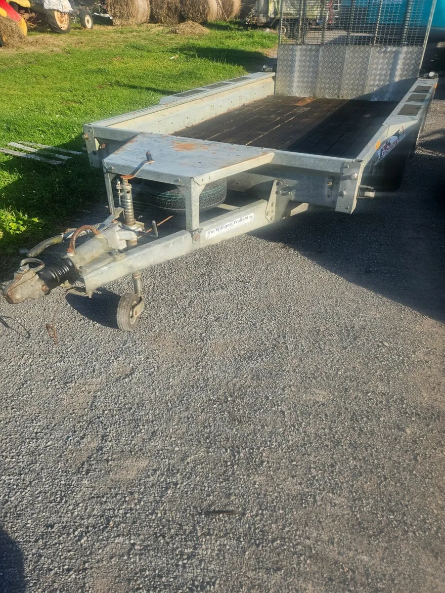 Ifor William 12x6 Plant Trailer - Image 2