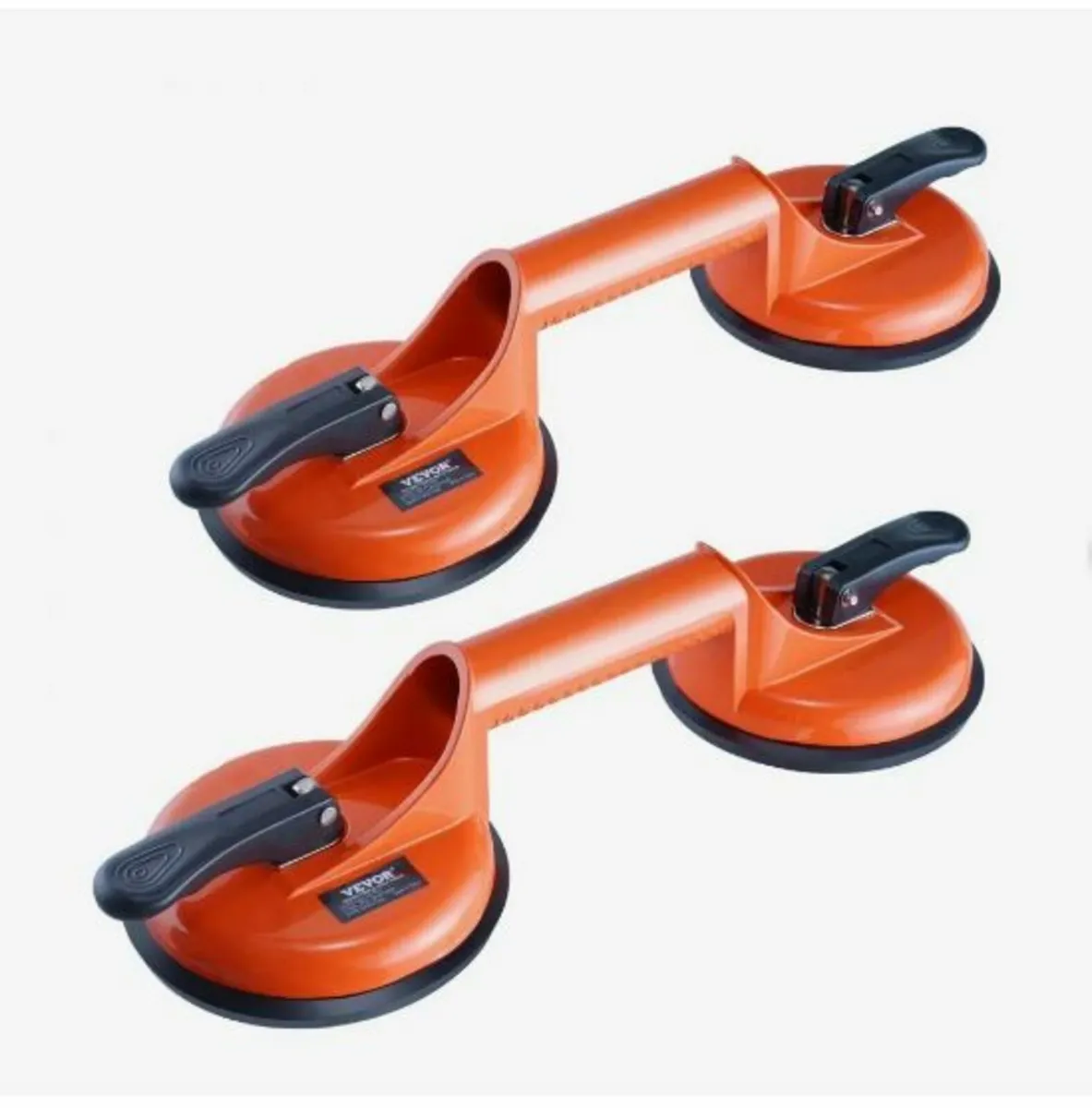 Glass Suction Cup, 4.7" 2 Pack 330 lbs Load Capaci - Image 1