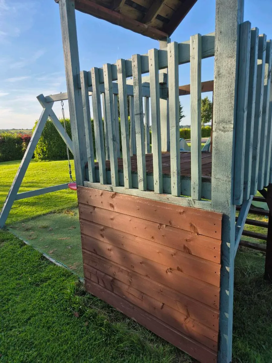 Garden Swing Slide & Tower Set - Image 4
