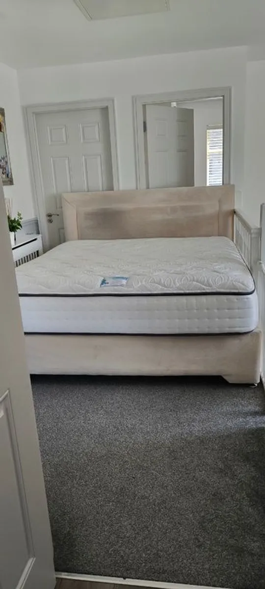 Super King Bed  and Mattress - Image 1