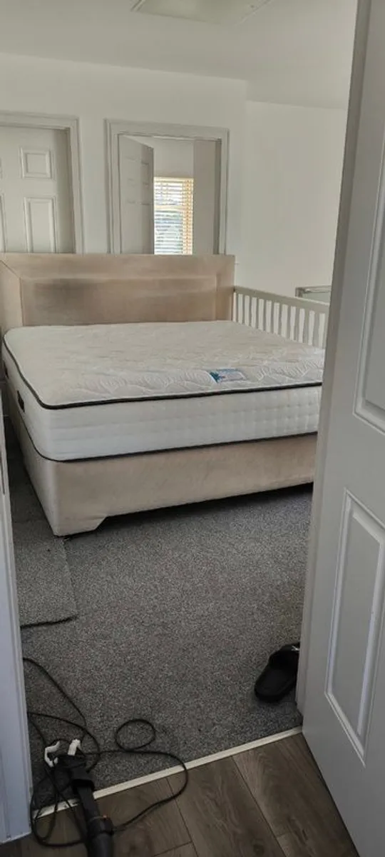 Super King Bed  and Mattress - Image 2