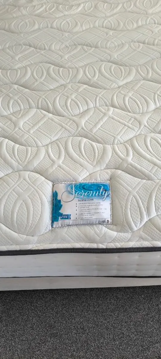 Super King Bed  and Mattress - Image 4