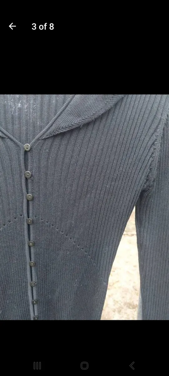 Laura Ashley black cardigan (free post) - Image 3