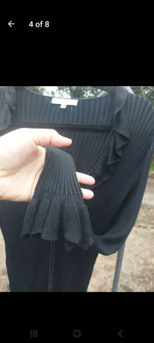 Laura Ashley black cardigan (free post) - Image 4