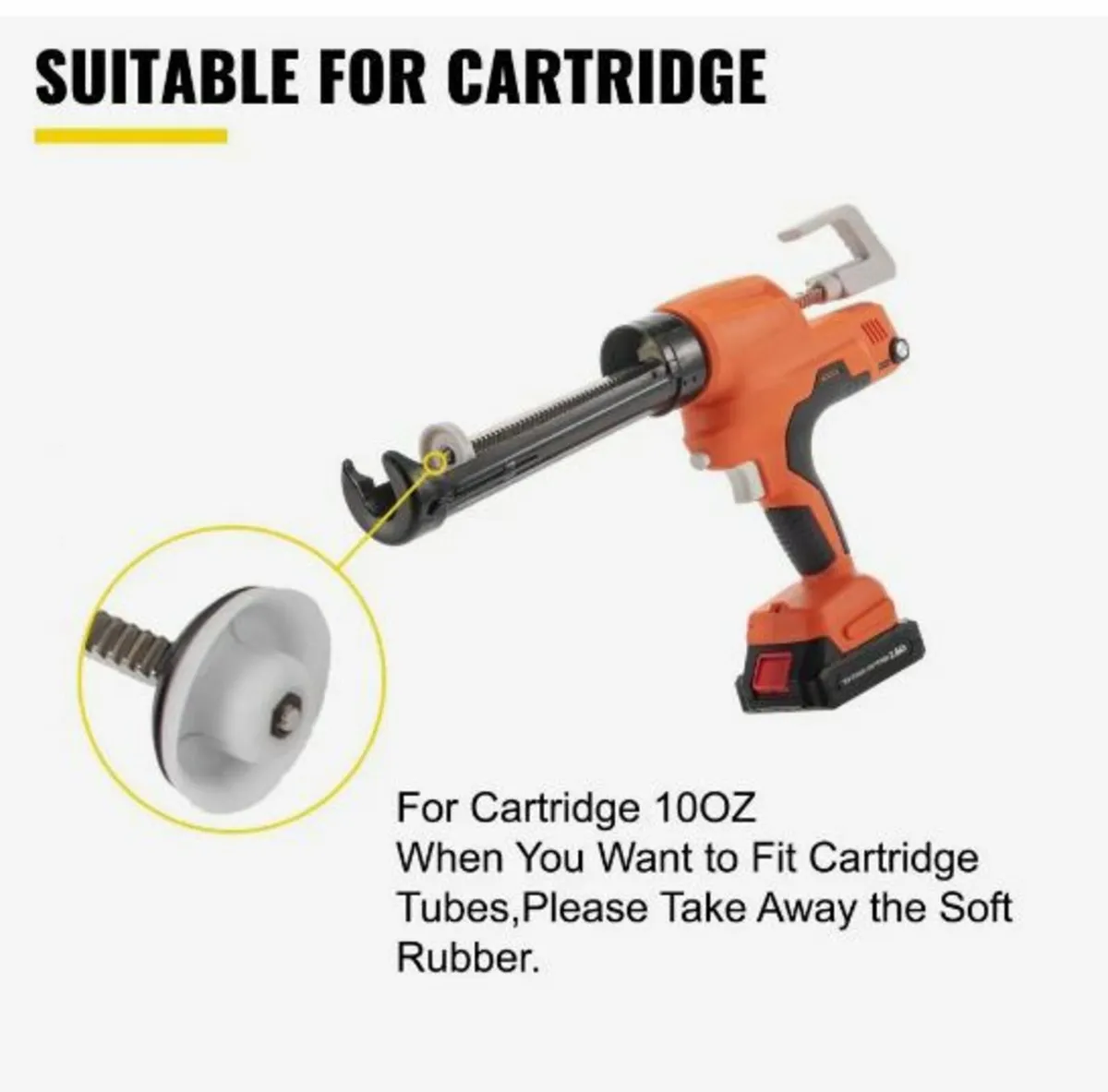 Sausage Caulking Silicone 10-ounce Iron - Image 3