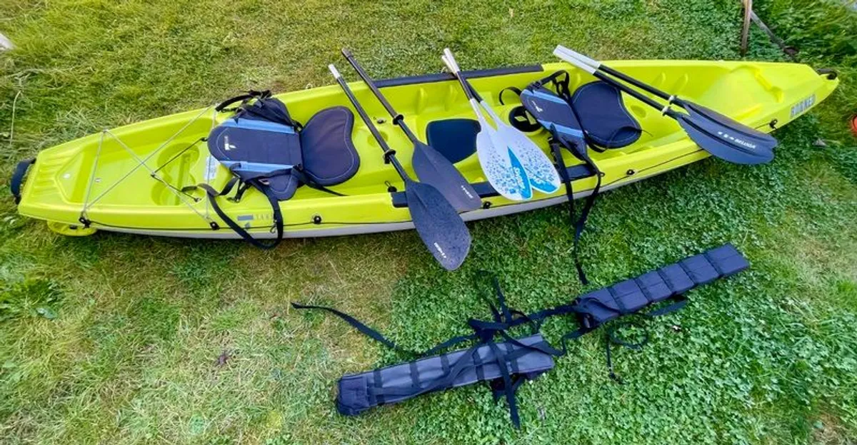 Borneo 3Person Kayak + Full Accessory Set - Image 1