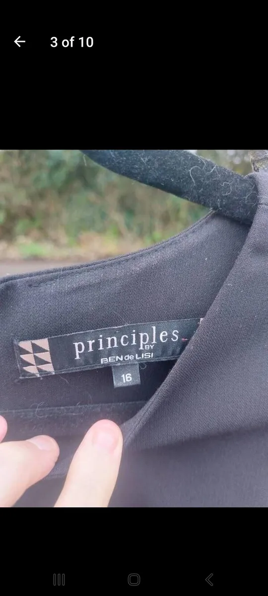 Principles Ben de Lisi black dress (free post) - Image 3