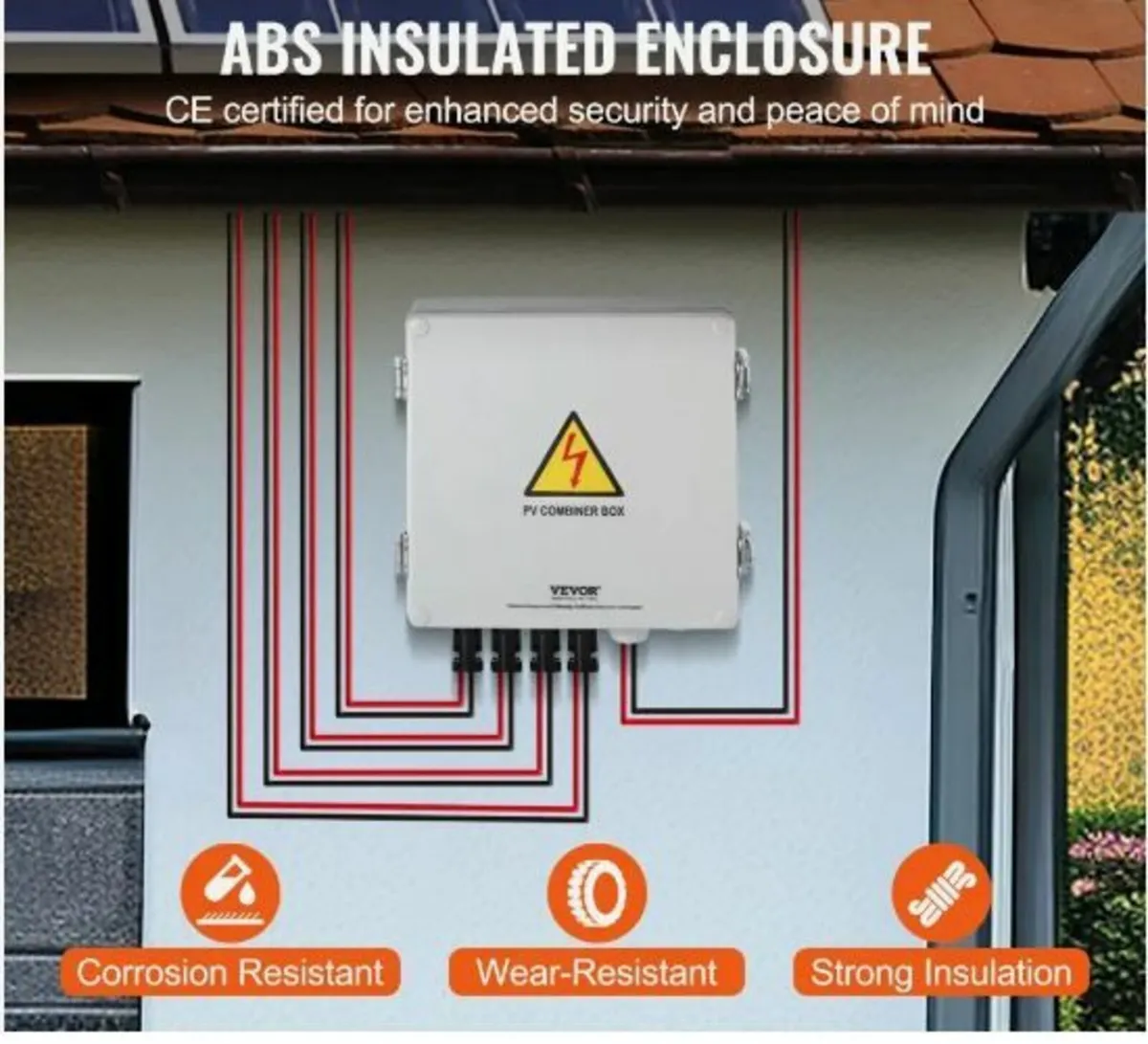 Solar PV Combiner Box 4 String 10A for Solar Pane - Image 2