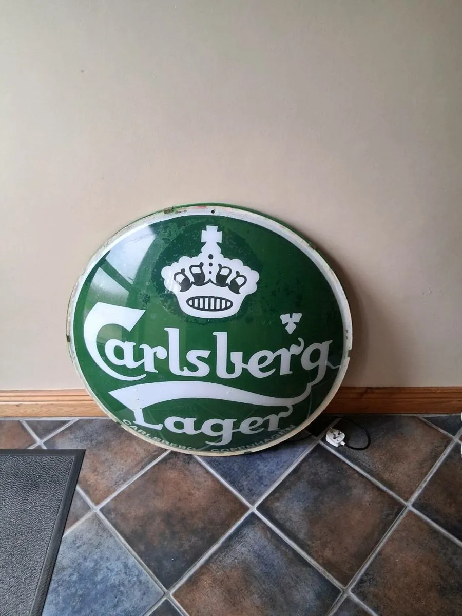 Carlsberg sign - Image 1