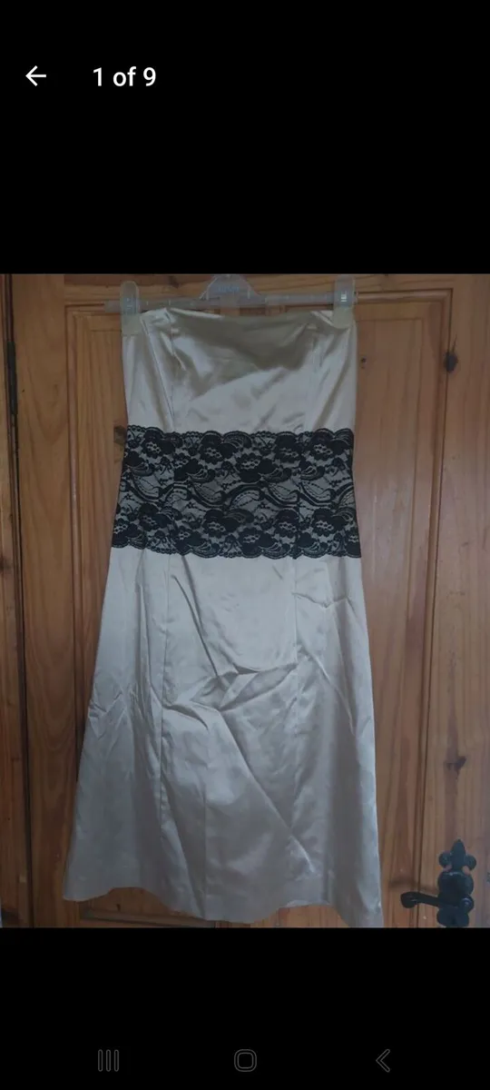Oasis light gold dress with tags (free postage) - Image 1