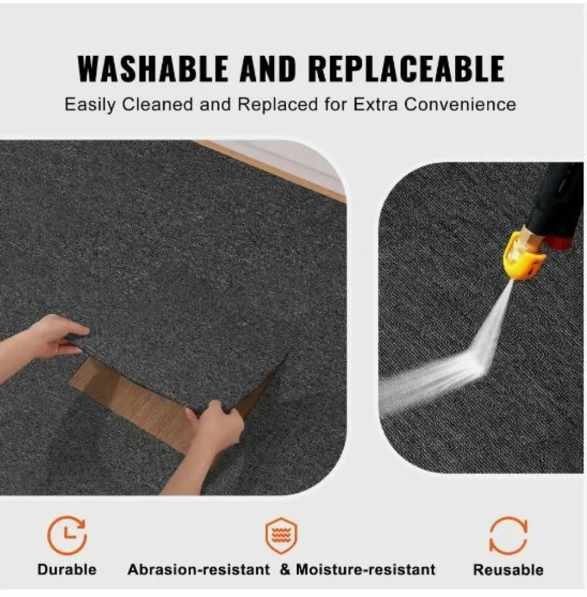 Carpet Tiles Reusable, 20"x 20" Carpet - Image 4
