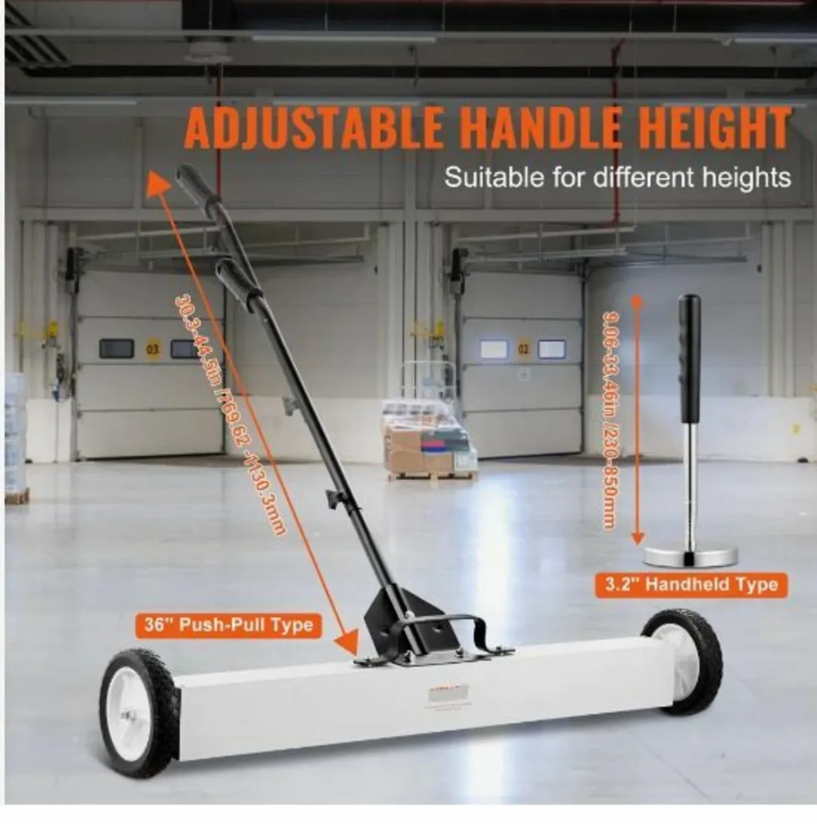36-Inch Magnetic Sweeper with Wheels - Image 4