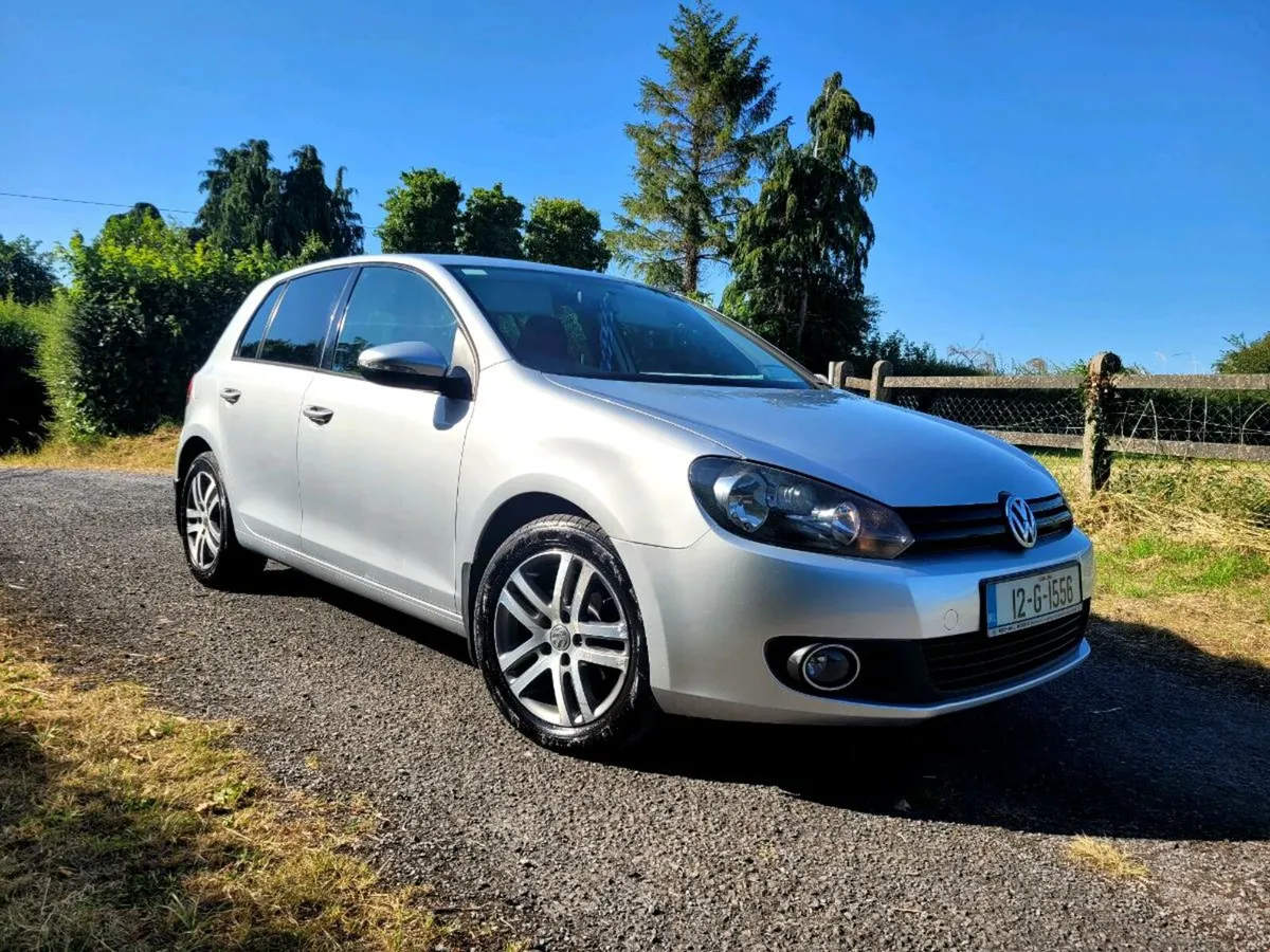 12 VW GOLF 1.6TDI NEW NCT TODAY & TAX - Image 1