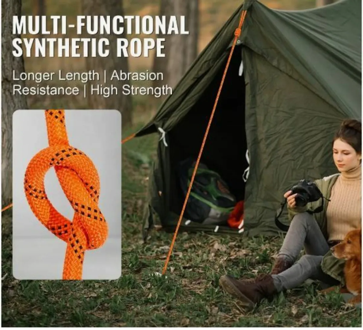 Arborist Tree Climbing Rope Double Braid - Image 2