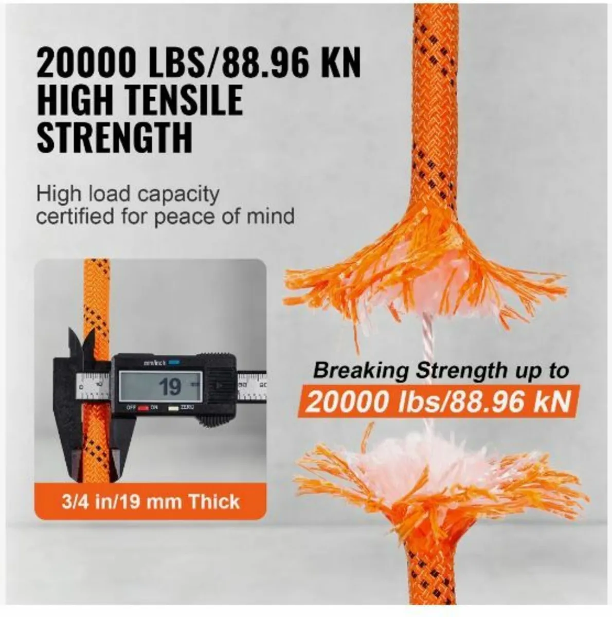 Arborist Tree Climbing Rope Double Braid - Image 4