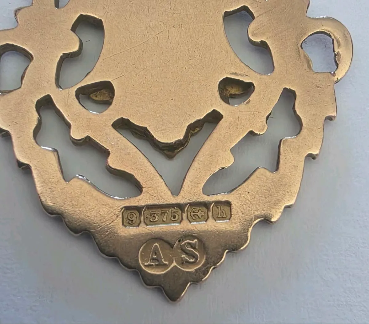 9ct gold medal - Image 3