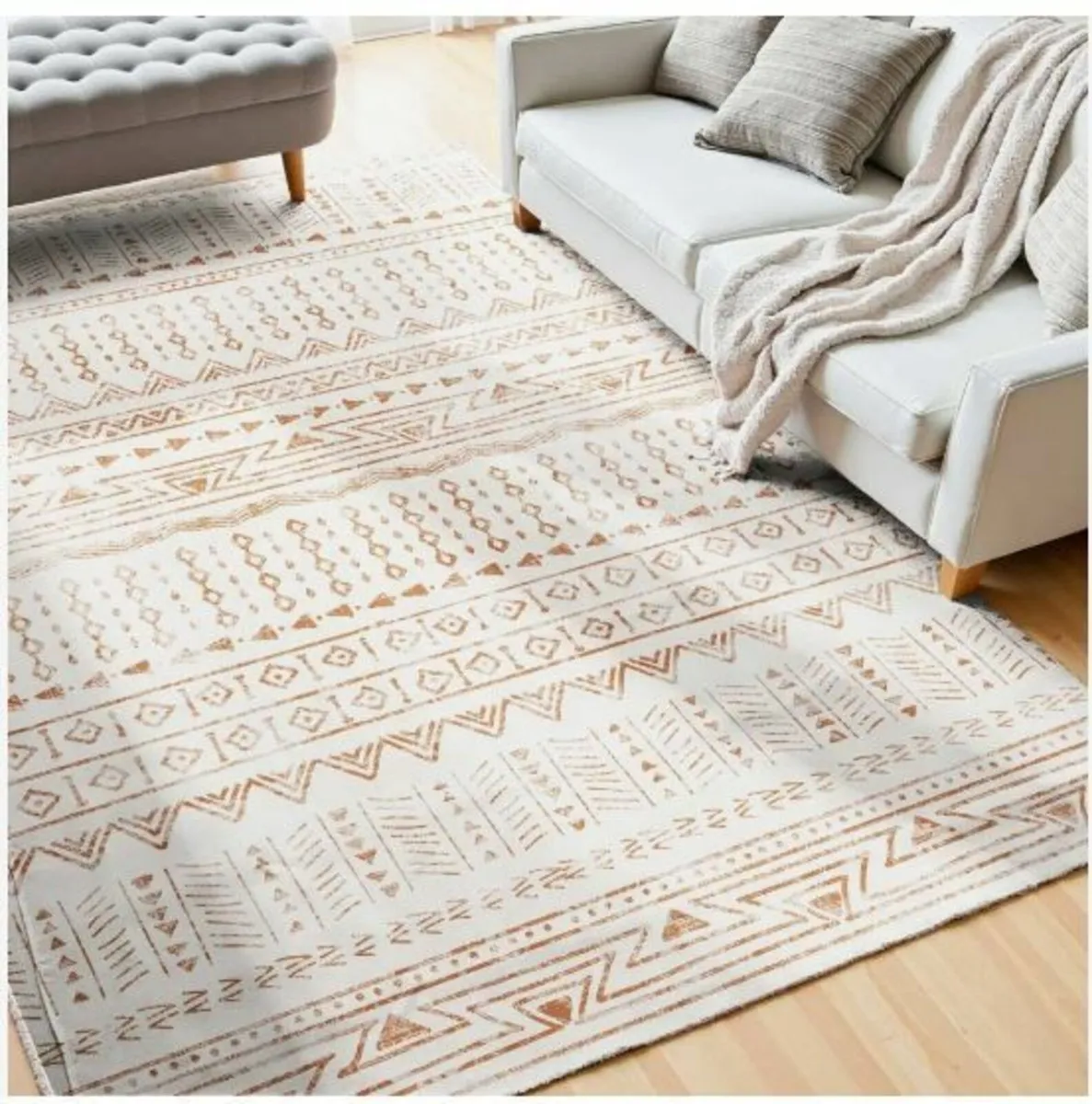 Large Area Rug 5x8 ft Anti-Skid - Image 1