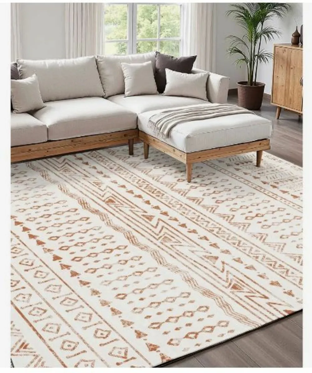 Large Area Rug 5x8 ft Anti-Skid - Image 2