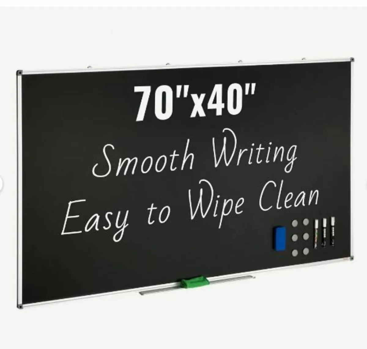 Black Board, 70 x 40 inch Large Chalkboard - Image 4