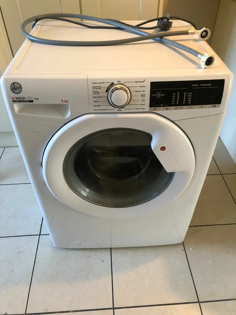Hoover 9kg 1400rpm 300-lite Washing Machine - Image 1