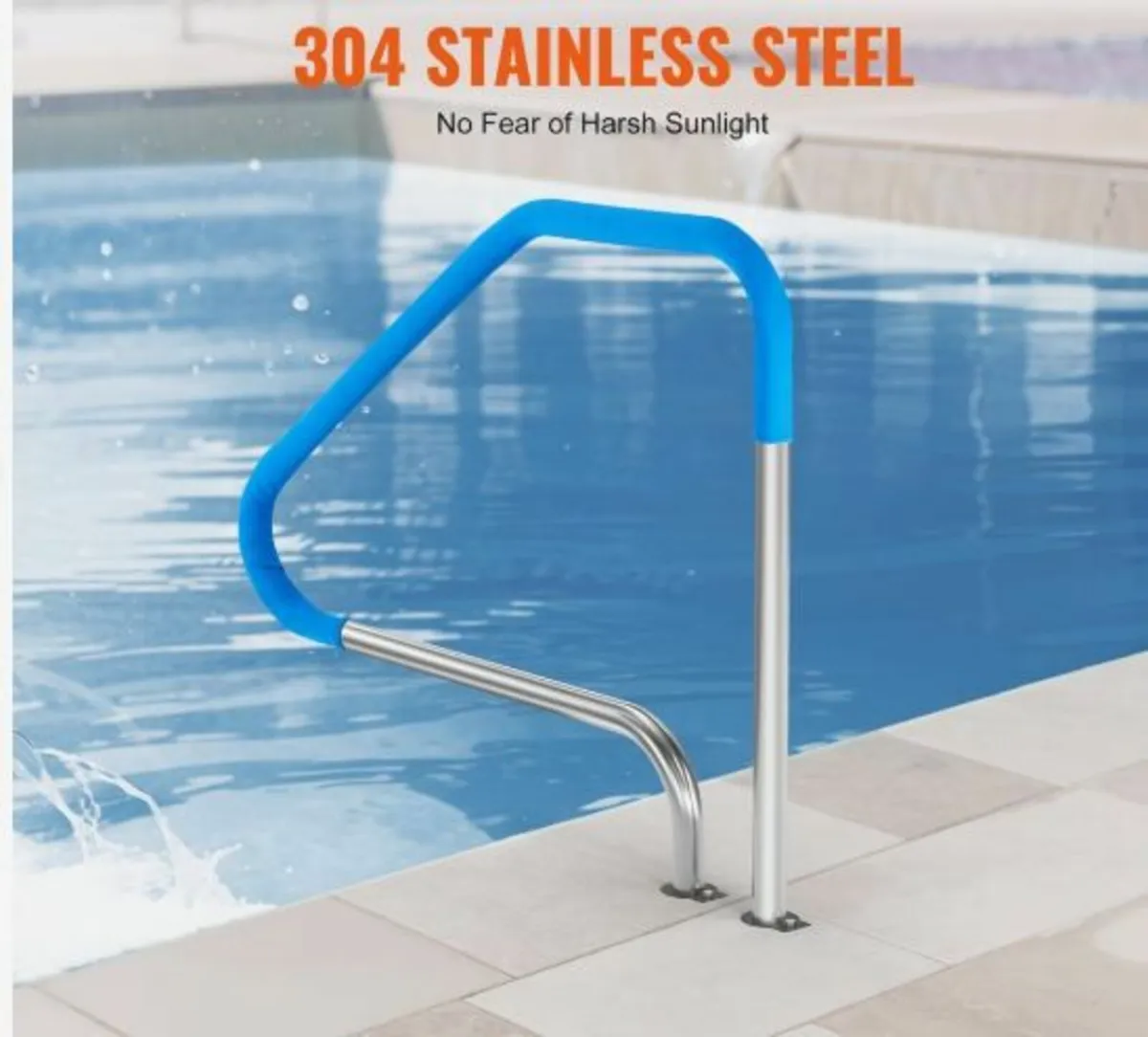 Pool Handrail 46 x 37 inch Stainless Steel - Image 2