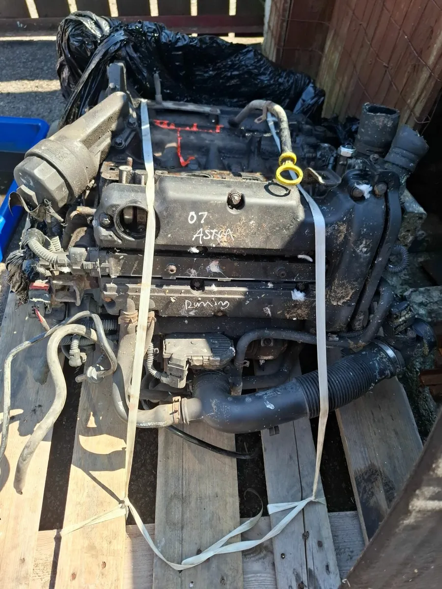 Opel astra 1.4 engine petrol 2007 year - Image 1