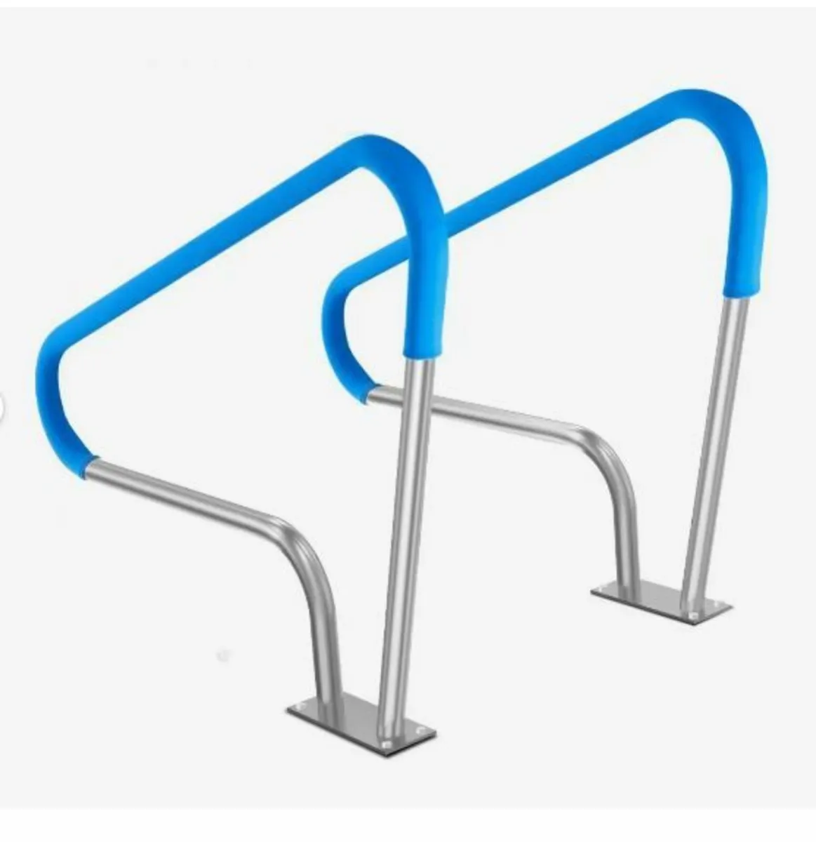 Pool Handrail 2 PCS 48x36in Stainless Steel - Image 3