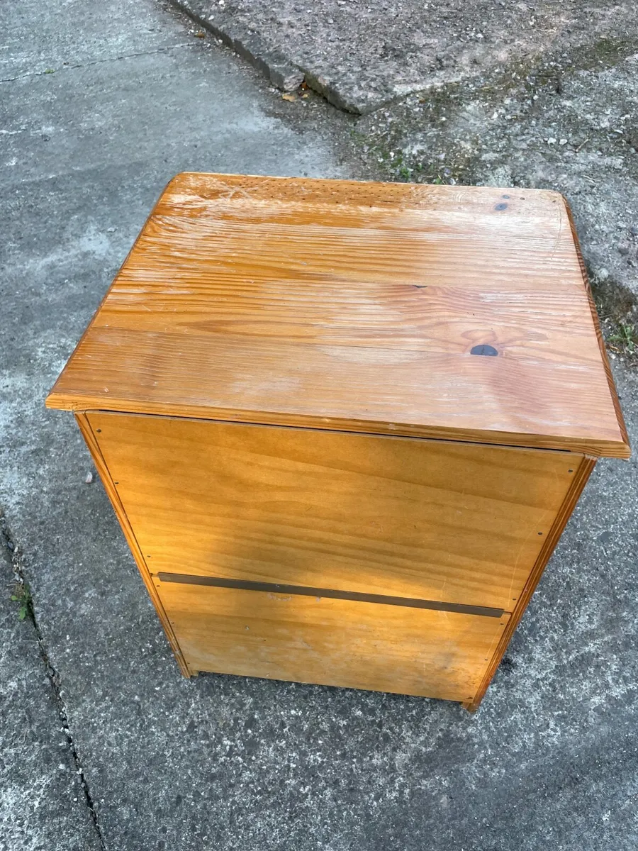 Bedside locker (wood) - Image 3