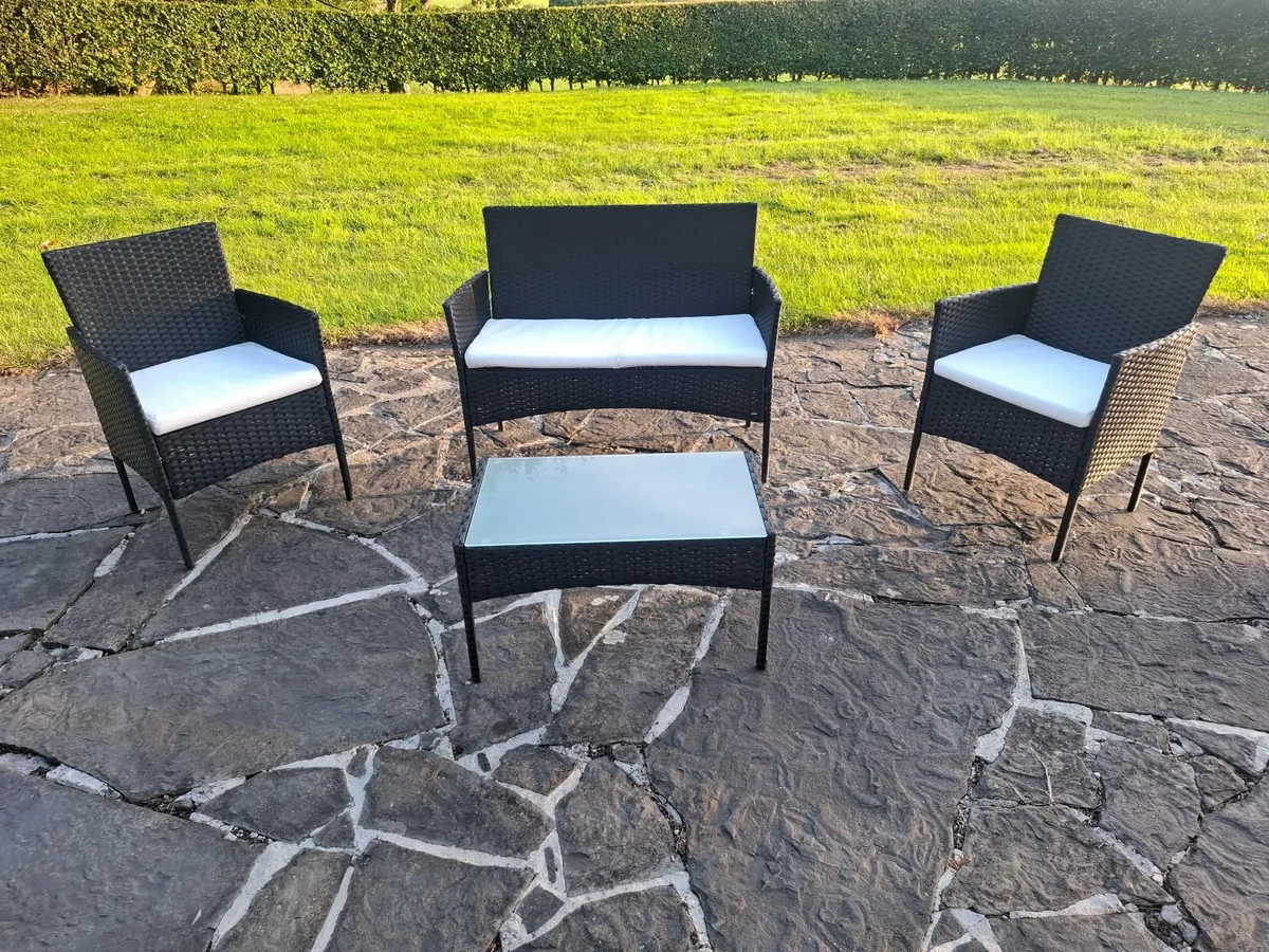 Garden table and chairs