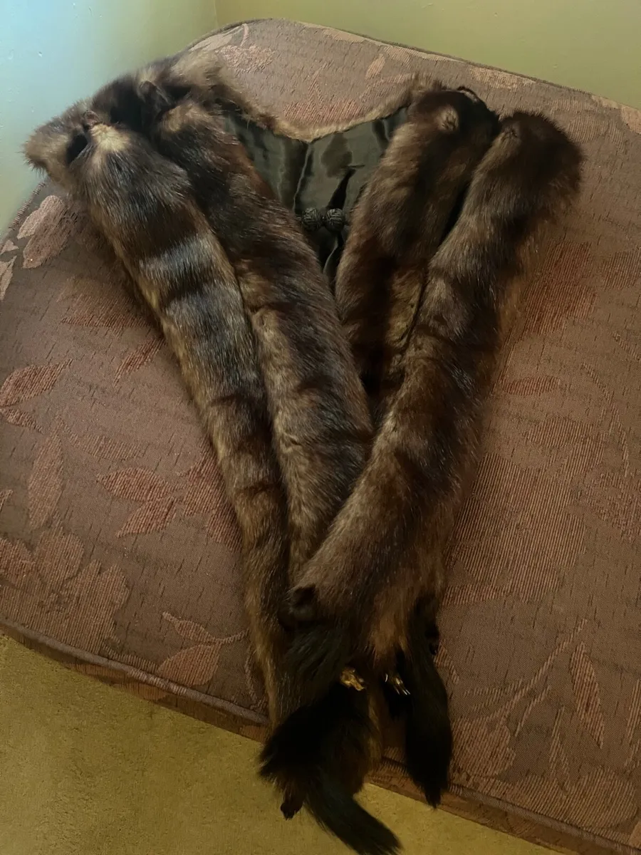 Vintage Fur wrap - Image 1